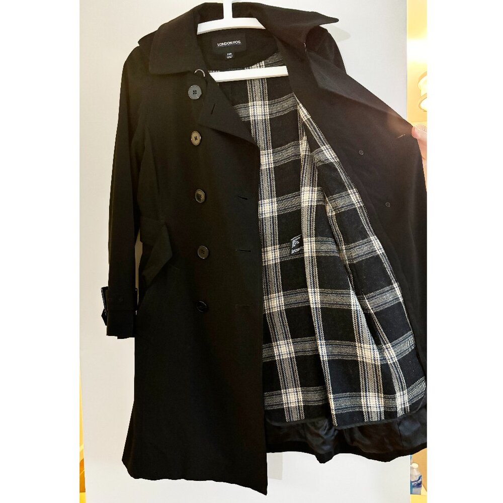 London Fog Double Breasted Women's Trench Size: PXS